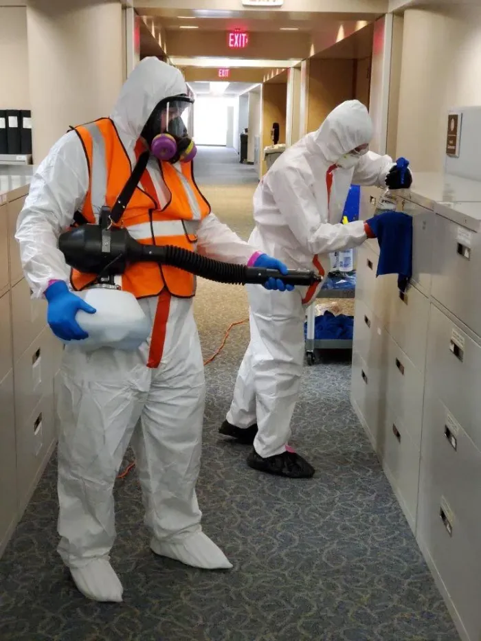 Bio-One technician at work