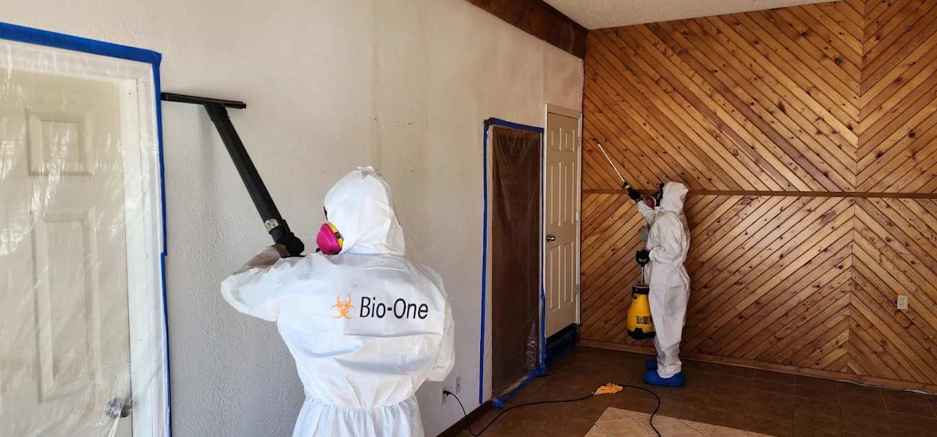 Bio-One of Fort Myers technician on site 5